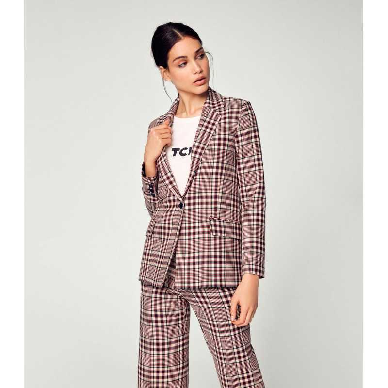 Plaid Blazer