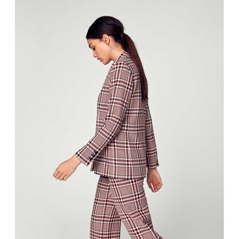 Plaid Blazer