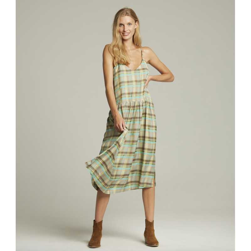 Dress De Tirantes Carre 