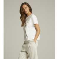 Punto Liso T-Shirt Frunce TCN