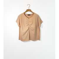 Punto Liso T-Shirt Frunce TCN