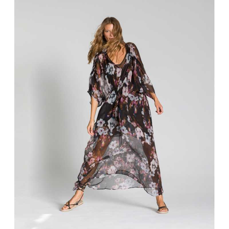CREPON SEDA LONG DRESS