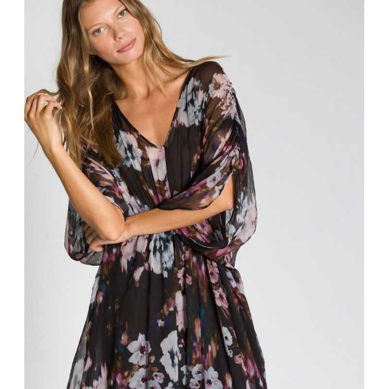CREPON SEDA LONG DRESS