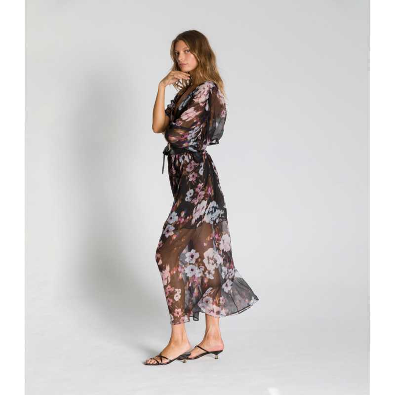 CREPON SEDA LONG DRESS