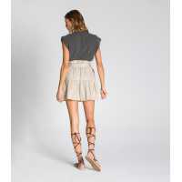 FOIL MINI SKIRT TCN