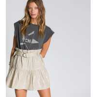 FOIL MINI SKIRT TCN