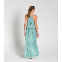 TCN SILK HALTER DRESS 