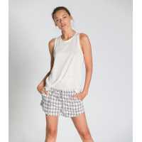 PLAID SHORT TCN