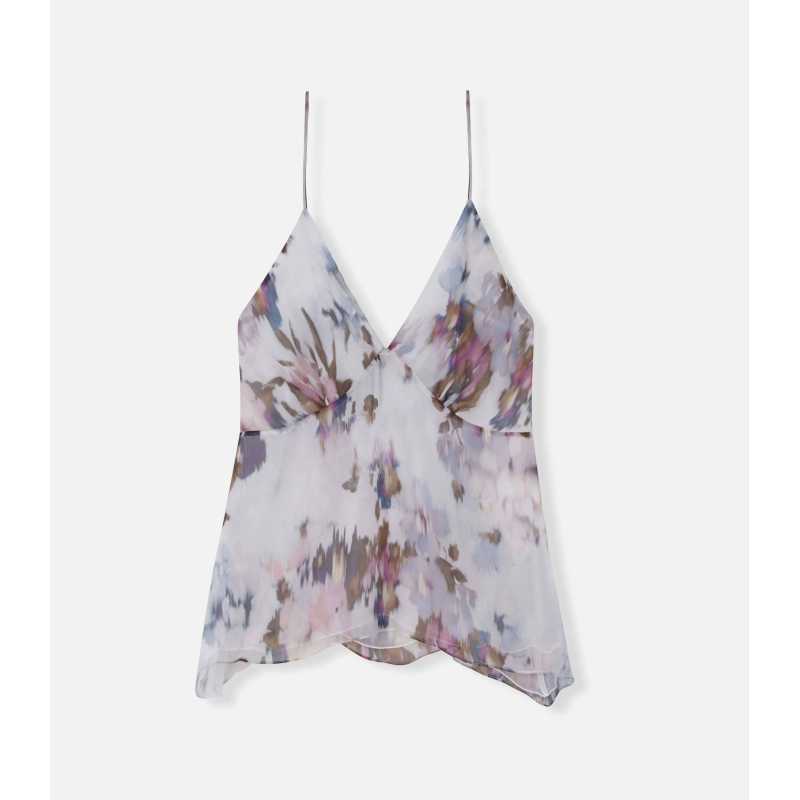 PRINT SILK TOP