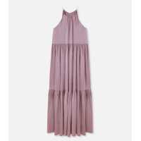 TCN SILK HALTER DRESS 