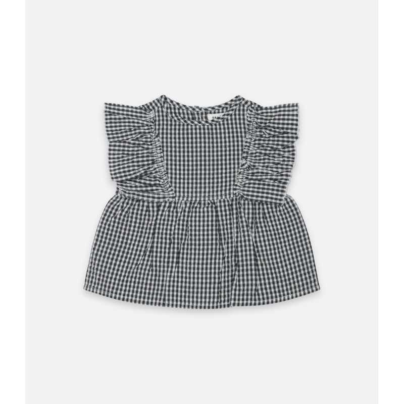 BLUSA BELL CARBON VICHY