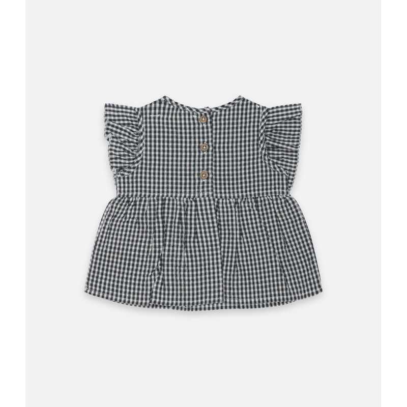 BLUSA BELL CARBON VICHY