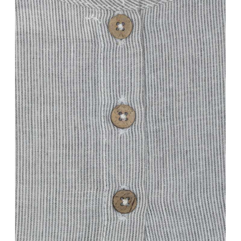 BLUSA BELL GRIGIO MICRO