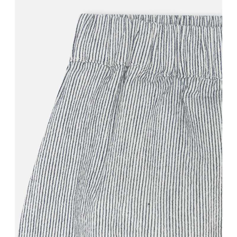PANTALON CORTO ELLIOT GRIGIO MICRO