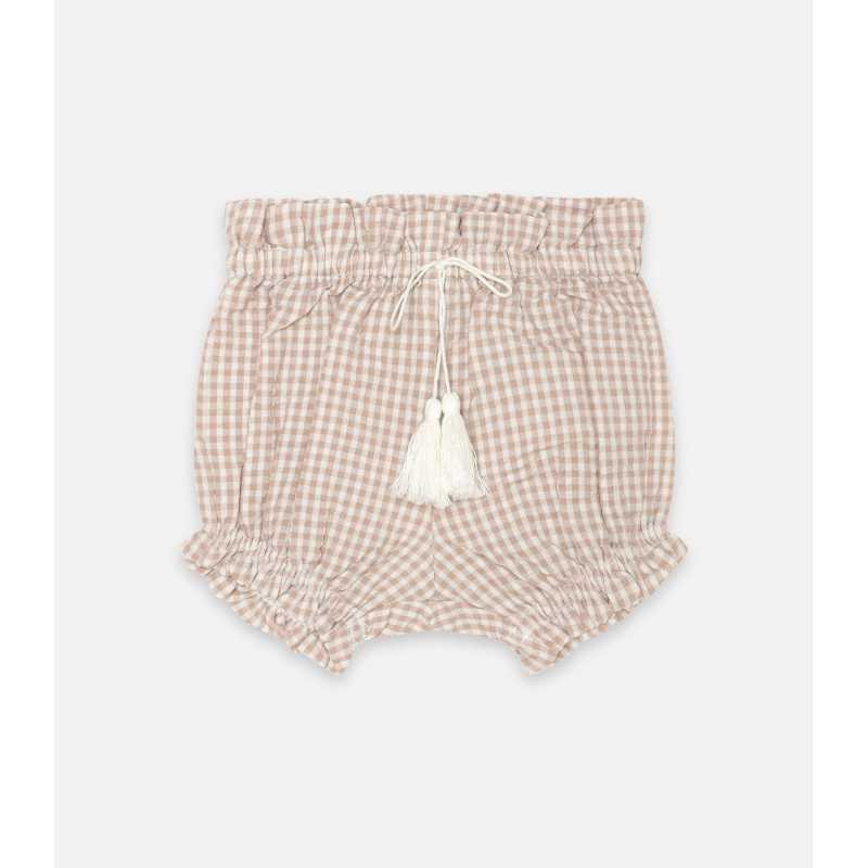 PANTALON CORTO FREEDOM PINK VICHY