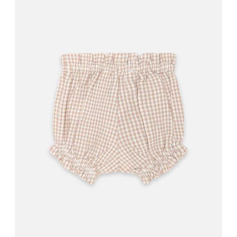 PANTALON CORTO FREEDOM PINK VICHY