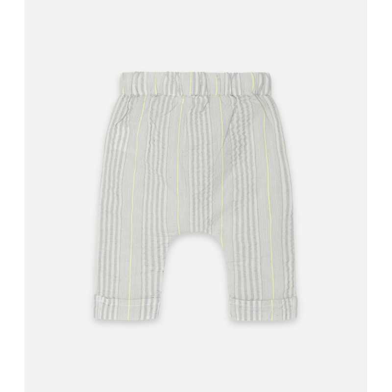 PANTALON LARGO JOSEF FLUOR STRIPE