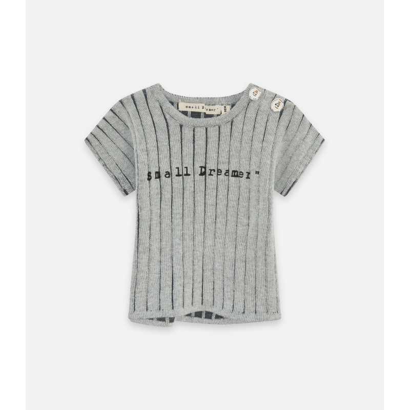 JERSEY MANGA CORTA LUX NATA STRIPE
