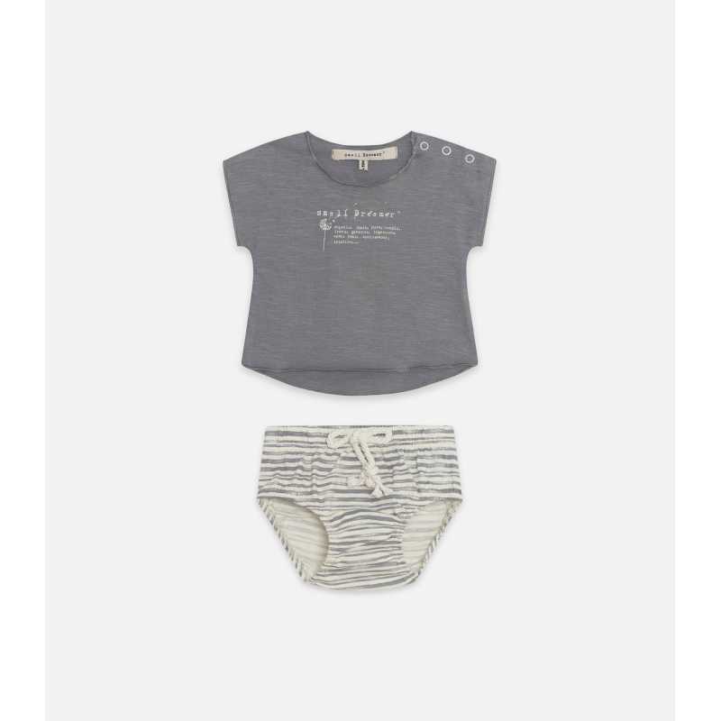 CONJUNTO MOSQUITO GRIGIO STRIPE