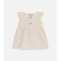VESTIDO CON VOLANTE OLIVIA PETAL VICHY