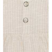 VESTIDO CON VOLANTE OLIVIA PETAL VICHY