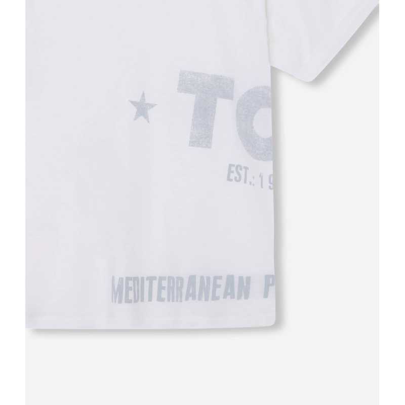 CAMISETA MANGA CORTA LOGO PUNTO PRINT