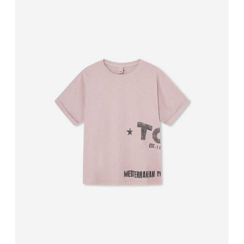 CAMISETA MANGA CORTA LOGO PUNTO PRINT