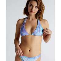 Bikini large con tintura tye dye color lavanda