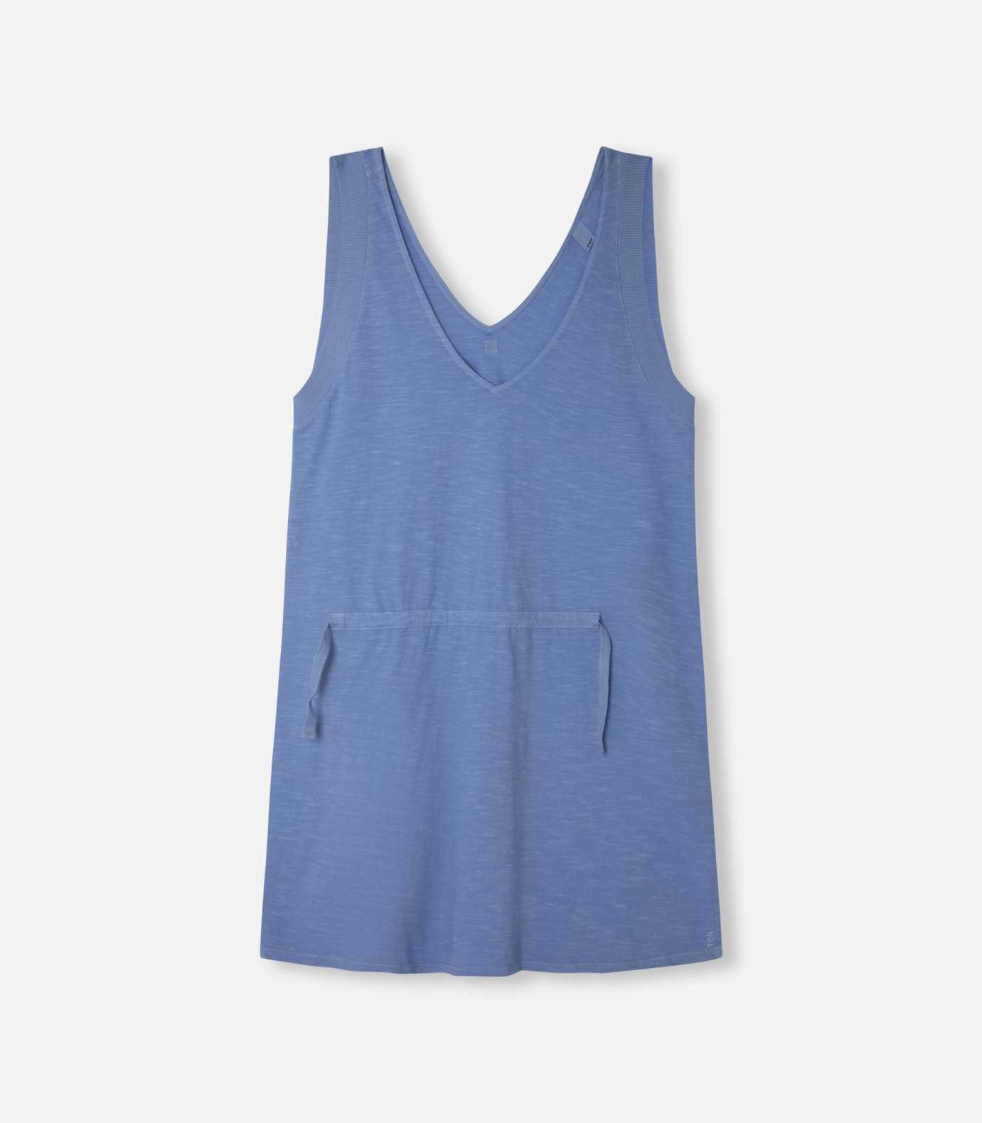 VESTIDO PUNTO FLAME BEACH