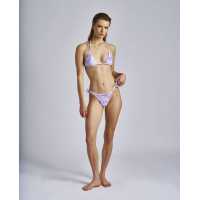 Bikini cortina con tintura tye dye color lavanda