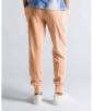 Pantalón largo de punto color naranja