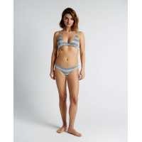 Bikini top con tirantes y braga culotte color vigore