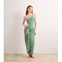 Bañador Asimétrico AINA Lurex Lila | TCN BCN