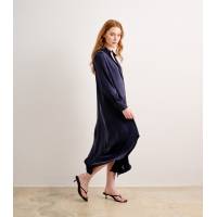 Seda Vestido Camisero