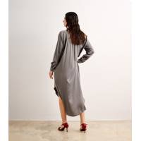 Seda Vestido Camisero