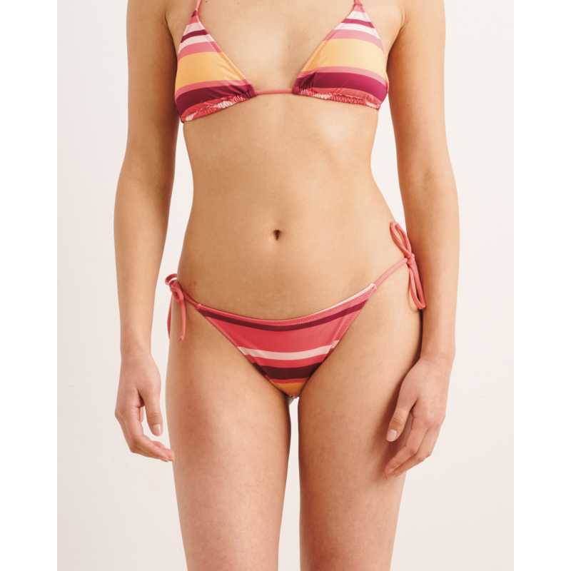 Bikini MICHELLE | Triángulo con rayas multicolor – TCN BCN Bikini MICHELLE | Triángulo con rayas multicolor – TCN BCN