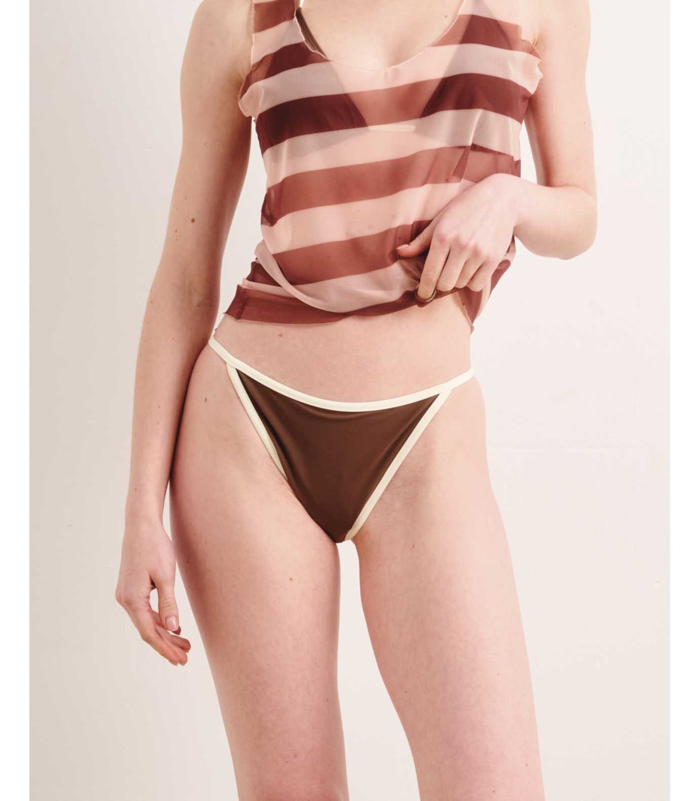 Brown Bikini Michelle Santorino Bottom