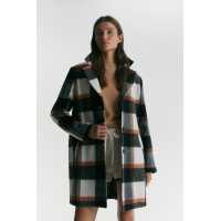 Plaid Cedro coat - TCN BCN | Designed for winter