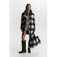 Plaid Cedro coat - TCN BCN | Designed for winter