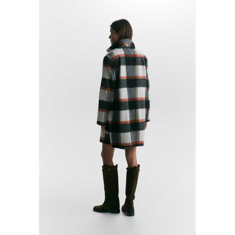Abrigo Cedro Cuadros- TCN BCN | Diseñado para Invierno