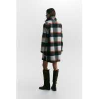Plaid Cedro coat - TCN BCN | Designed for winter