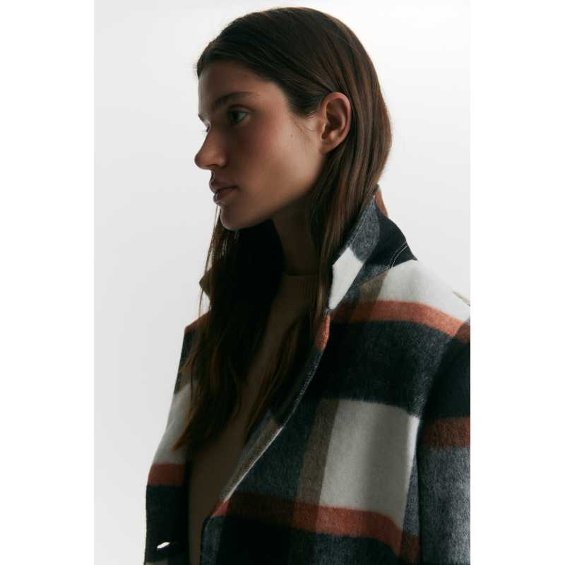 Abrigo Cedro Cuadros- TCN BCN | Diseñado para Invierno