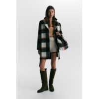Plaid Cedro coat - TCN BCN | Designed for winter