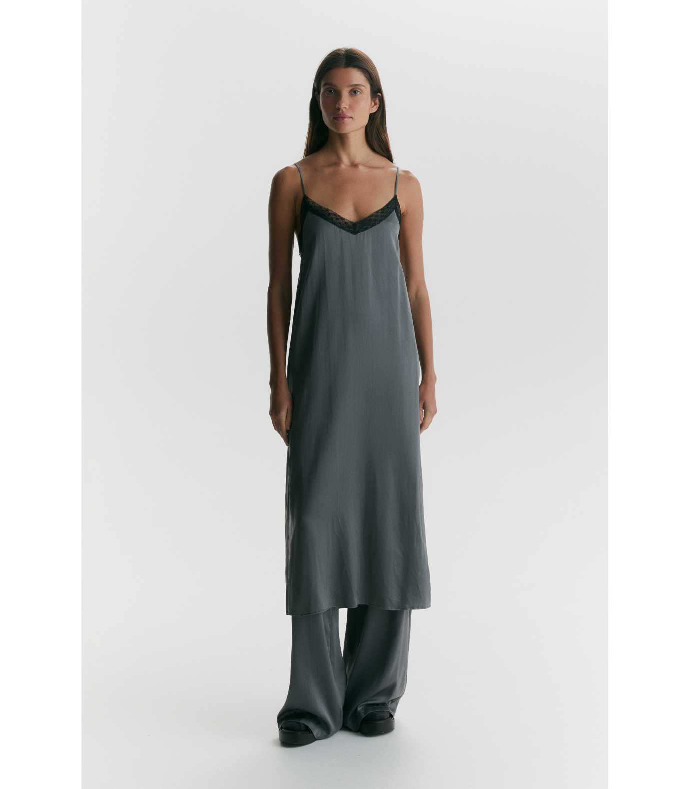 Vestido Lencero de seda Aura