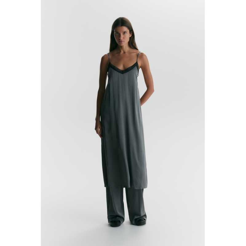 Vestido Lencero de seda Aura