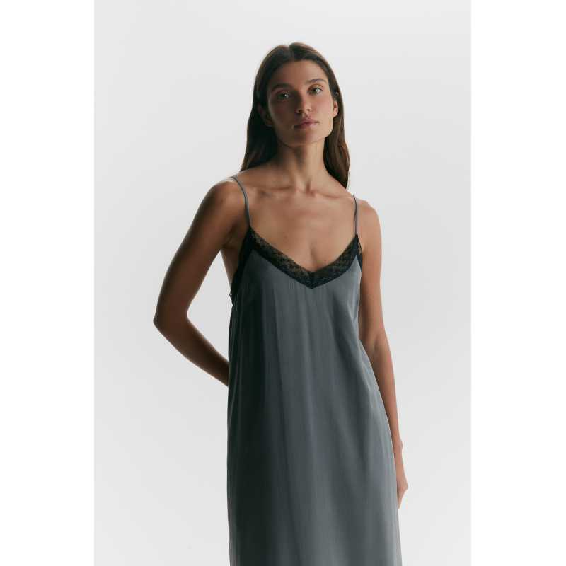 Vestido Lencero de seda Aura