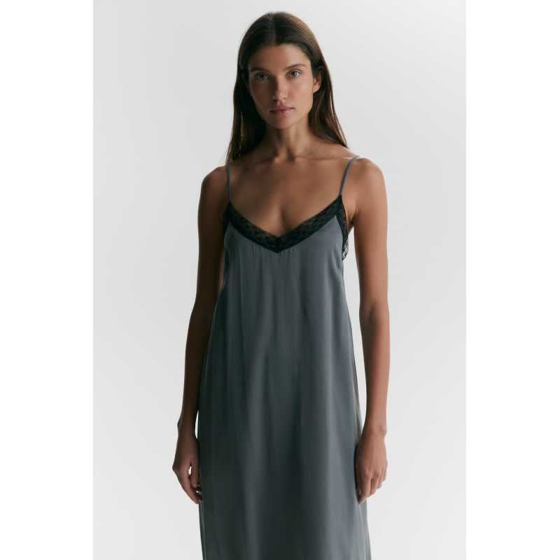 Vestido Lencero de seda Aura