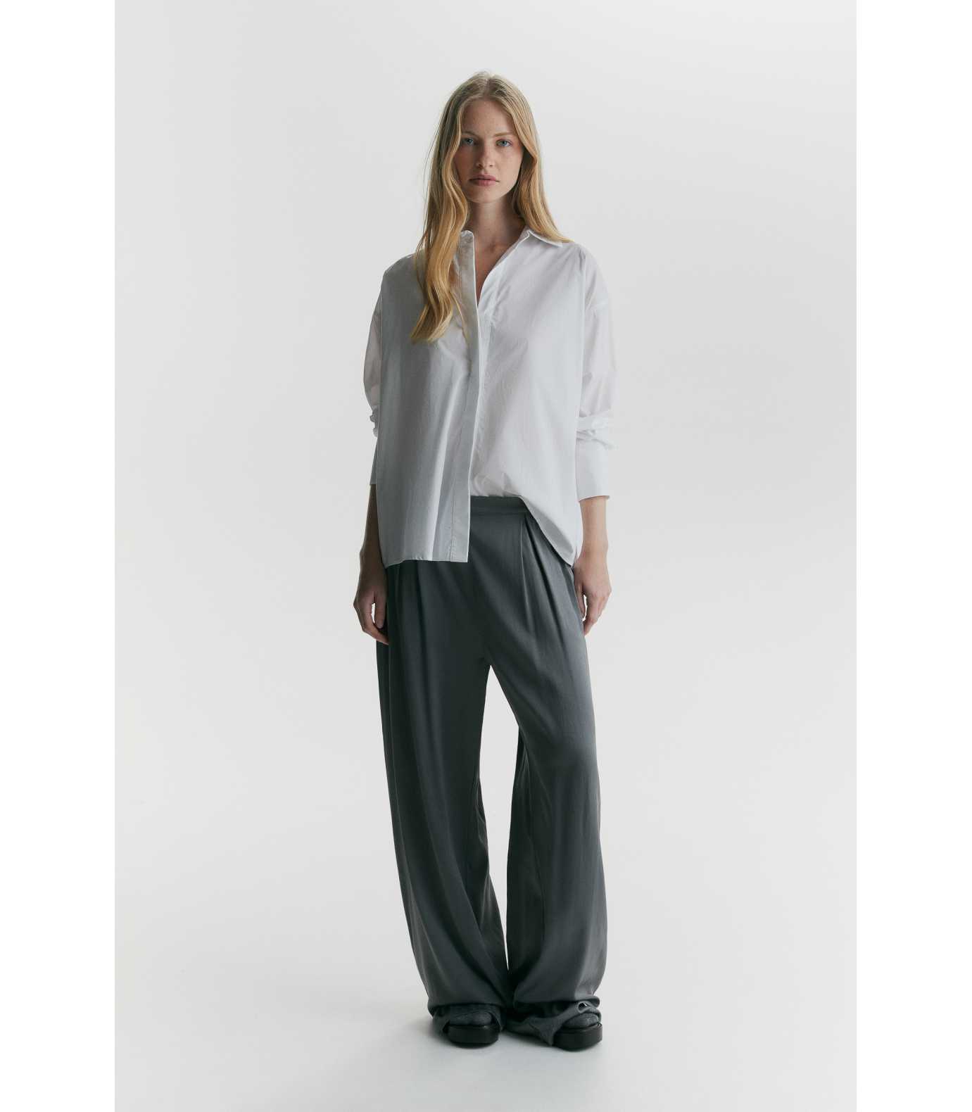 Pantalones Seda Perla