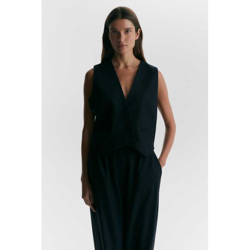 Diplomatic striped Goleta vest - TCN BCN | Designed for winter