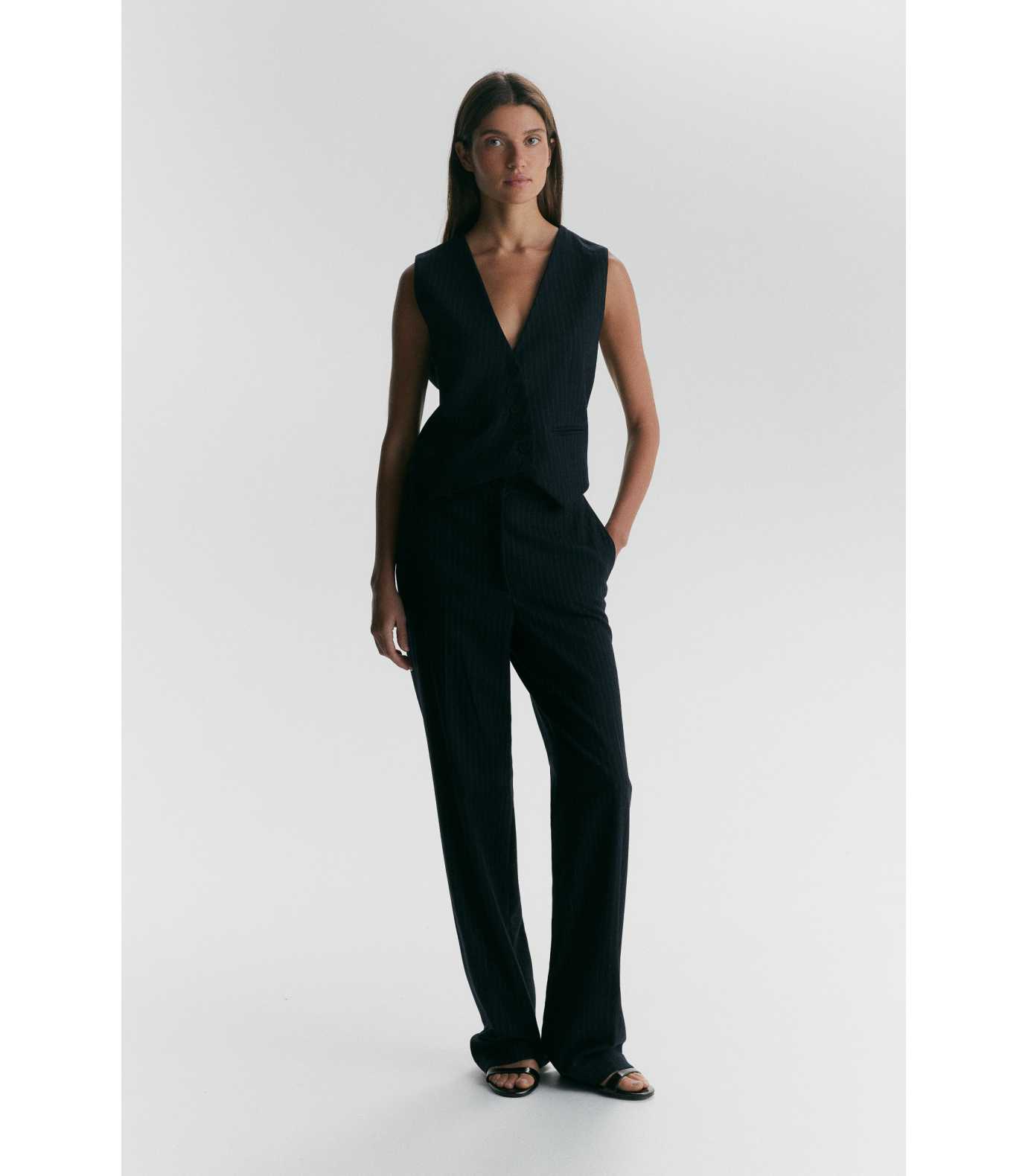 Diplomatic stripe Orvallo wool pants - TCN BCN | Designed for winter